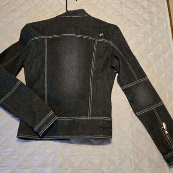 NEW Fox Racing denim moto jacket size Small. - Picture 11 of 12